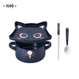  Bộ đồ ăn bằng gốm chủ đề Fairy Cat - Genshin Impact 