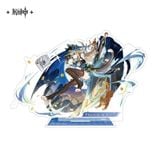  Standee và Huy hiệu nhân vật chủ dòng thời trang Teyvat - Genshin Impact 