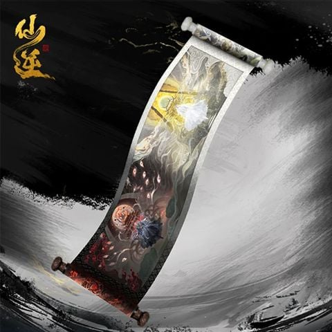  Cuộn trục tranh Sinh Tử ý cảnh của Vương Lâm - Tiên Nghịch - Tencent 