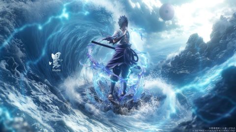  Uchiha Sasuke - Naruto Shippuden - INK Studio 