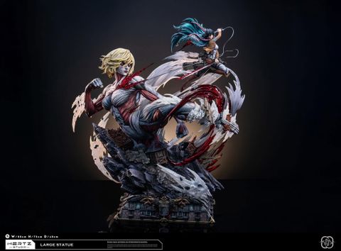  Mikasa Ackerman VS Famale Titan - Attack on Titan - Hertz Studio 