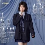  Áo khoác không cổ chủ đề Furina - Genshin Impact 