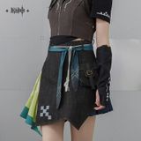  Chân váy jean ngắn chủ đề Kinich - Genshin Impact 