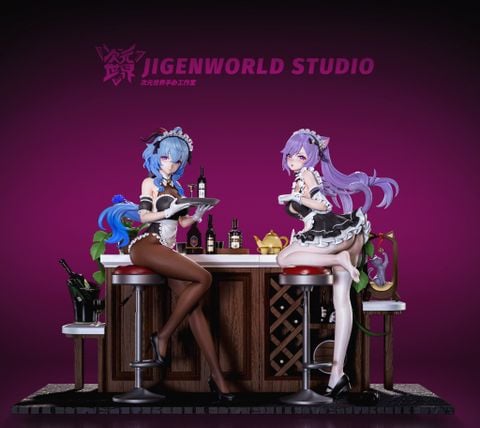  Ganyu & Keqing: Maid ver - Genshin Impact - Jigenworld Studio 