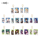  Set móc khóa Polaroid chủ đề FES 2023 - Genshin Impact 