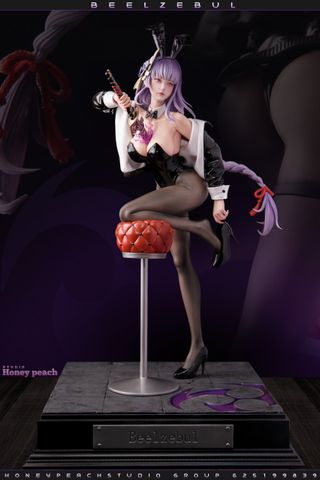  Raiden Shogun Bunny ver - Genshin Impact - Honey Peach Studio 