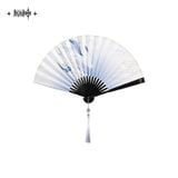  Quạt gấp cầm tay Ganyu - Genshin Impact 