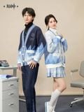  Áo khoác Cardigan Ganyu - Genshin Impact 