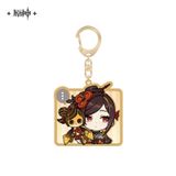  Móc khóa emoji nhân vật Genshin Impact 