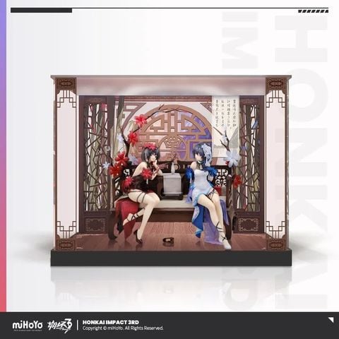  Hộp trưng bày Mô hình Veliona & Seele Vollerei: Bí Ngạn Song Sinh ver - Honkai Impact 3 - miHoYo & APEX Toys 