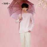  Áo thun tay dài gradient chủ đề Yae Miko - Genshin Impact 