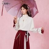  Áo sơ mi tay dài chủ đề Yae Miko - Genshin Impact 