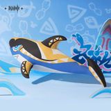  Gối bông lụa Cá Mập dòng Suối Nguồn Toyac - Genshin Impact 