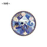  Huy hiệu kim loại dòng chủ đề Sắc Màu Lưu Động - Genshin Impact 