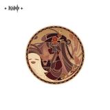  Huy hiệu kim loại dòng chủ đề Sắc Màu Lưu Động - Genshin Impact 