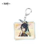  Móc khóa thẻ ảnh nhân vật chủ đề PV - Genshin Impact 