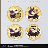  Huy hiệu mini Origami Bird chuỗi Phòng tiếp khách của Cú Tuyết - Honkai Star Rail 