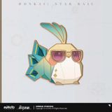  Huy hiệu kim loại Origami Bird chuỗi Phòng tiếp khách của Cú Tuyết - Honkai Star Rail 