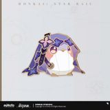  Huy hiệu kim loại Origami Bird chuỗi Phòng tiếp khách của Cú Tuyết - Honkai Star Rail 