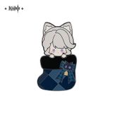  Huy hiệu kim loại dòng Mùa Đông Ấm Áp - Genshin Impact 