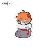  Huy hiệu kim loại dòng Mùa Đông Ấm Áp - Genshin Impact 