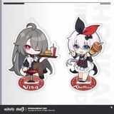  Standee Q chủ đề Đồ Ăn Ngon Trên Tàu - Honkai Impact 3 x KFC 