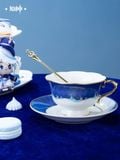  Bộ tách trà và đĩa Furina chủ đề Vũ Điệu của Tội Lỗi - Genshin Impact 