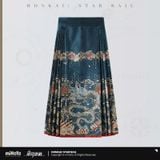  Váy mã diện có khóa kéo chủ đề Dan Heng Imbibitor Lunae - Honkai Star Rail 