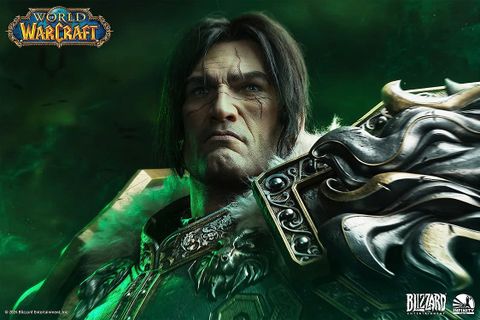  Varian Wrynn: Life Size Bust - World of Warcraft - Infinity Studio 