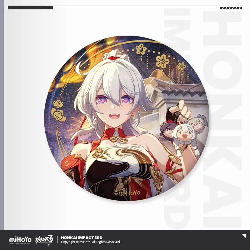  Huy hiệu chủ đề Trống Rộn Vang Nguyện Cầu Năm Mới - Honkai Impact 3 
