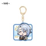  Móc khóa Q loạt biểu cảm nhân vật vùng đất Inazuma - Genshin Impact 