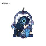  Huy hiệu kim loại cát lún Cuộn Dệt Của Linh Hồn và Lửa - Genshin Impact 