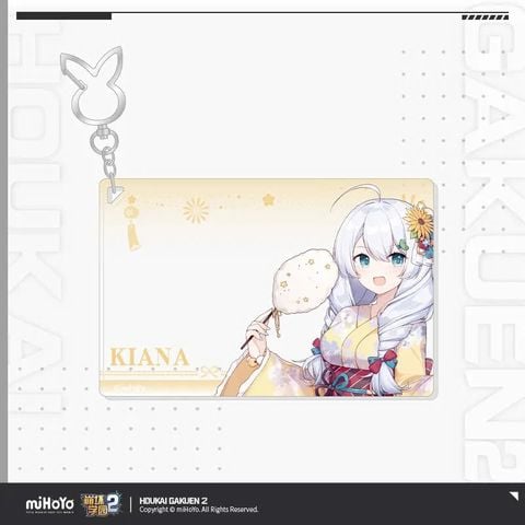  Móc khóa thẻ ảnh chủ đề Suối Nước Nóng - Houkai Gakuen 2 - Gun Girl Z 