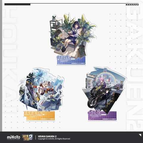  Standee loạt Chuyện Lạ Chốn Đô Thị - Houkai Gakuen 2 - Gun Girl Z 