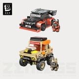 Mô hình lắp ráp xe ô tô Bangboo dòng Truyền Thuyết Tốc Độ - Zenless Zone Zero 