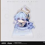  Standee con dấu Acrylic dòng Huân Chương Khách Vô Danh - Honkai Star Rail 