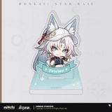  Standee con dấu Acrylic dòng Huân Chương Khách Vô Danh - Honkai Star Rail 
