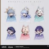  Standee con dấu Acrylic dòng Huân Chương Khách Vô Danh - Honkai Star Rail 