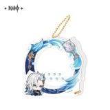  Khung acrylic bảo vệ huy hiệu dòng Avatar Frame - Genshin Impact 