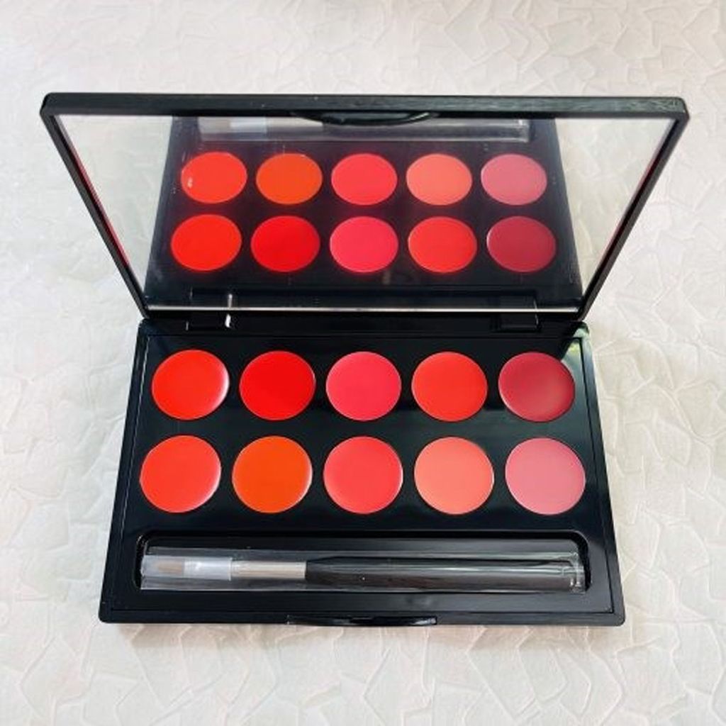 Bảng son môi nhiều màu Ohui Rouge Real - 10 Colour Lip Palette