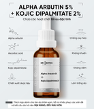  DrCeutics Alpha Arbutin 5% + Kojic Dipalmitate 2% 