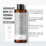  DrCeutics Aqualic BHA 2% Herbal Toner 