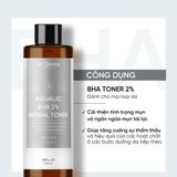  DrCeutics Aqualic BHA 2% Herbal Toner 