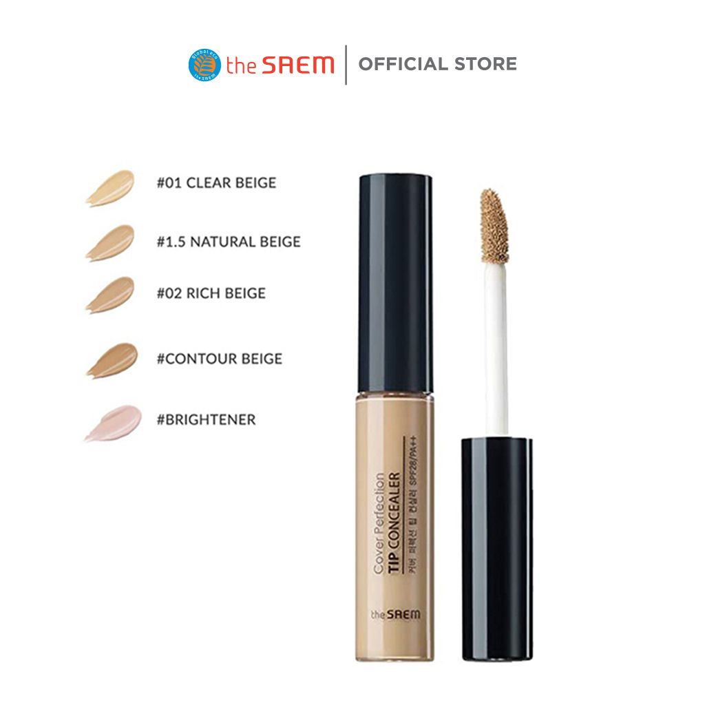  Kem che khuyết điểm the SAEM Cover Perfection Tip Concealer 6.5g 