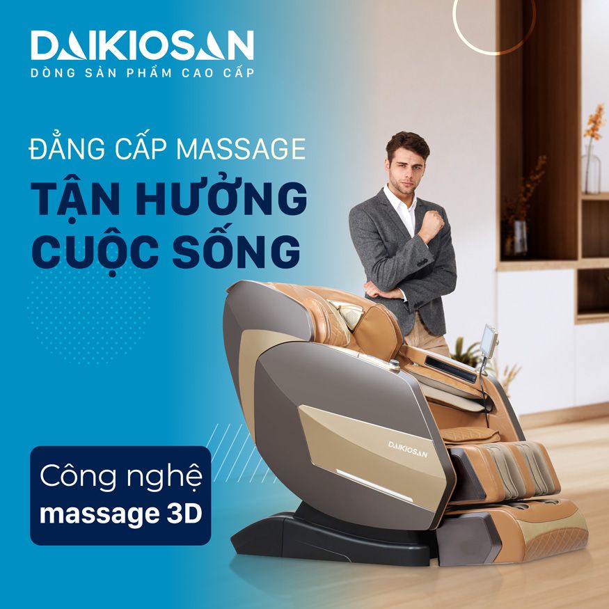  Ghế massage Daikiosan DKGM-20004 