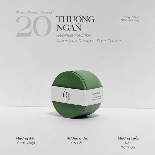  Hũ nến Mini Bowl Thượng Ngàn - 100gr 