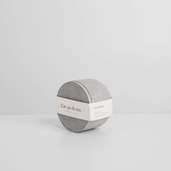  Nến thơm Mini Bowl – Xám 