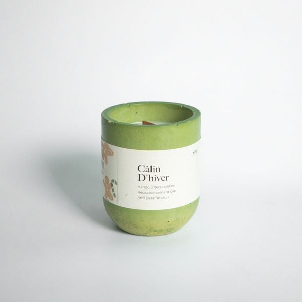  Hũ nến xi măng Linh Sam - Câlin D'hiver 