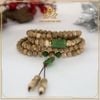 VÒNG TRẦM HƯƠNG 108 HẠT NGỌC BÍCH CHÚ PHẬT - 50 NĂM TUỔI 