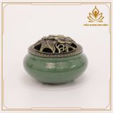  LƯ SỨ XÔNG TRẦM TRÁNG MEN CAO CẤP 